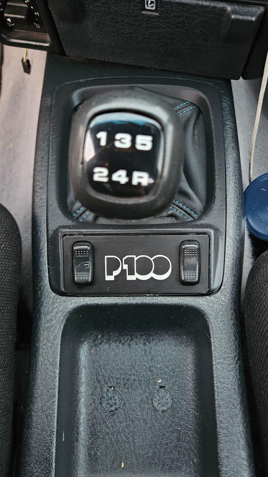 Schaltsack-Blende / Schaltkulisse