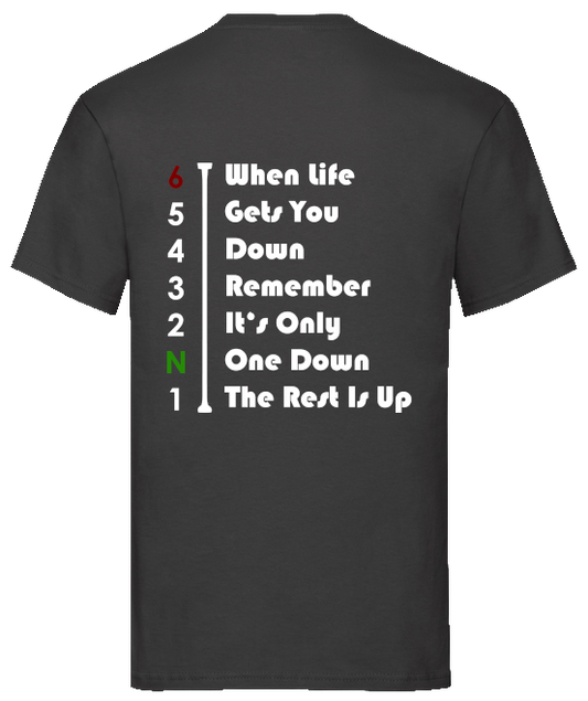 T-Shirt "One Down - Five Up"