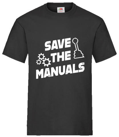 T-Shirt "Save the Manuals"