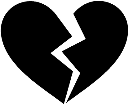 Broken Hearts – 10er Stickerpack